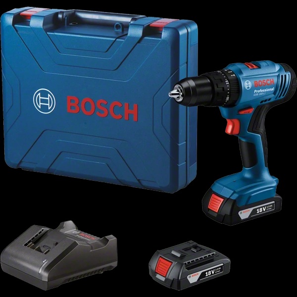 APARAFUSADORA FURADEIRA PERCUSSÃO BOSH ACU GSB 183-LI