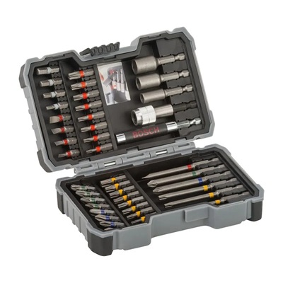 KIT DE PONTAS E SOQUETES BOSCH EXTRA DURO 43 PEÇAS