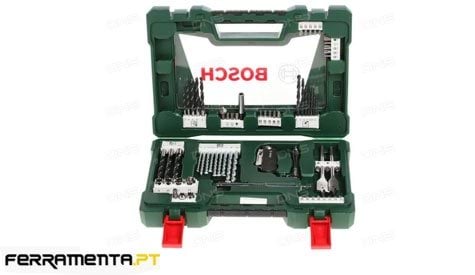 MALA V-LINE P/ PERFURAR E PARAFUSAR BOSCH 68 PEÇAS