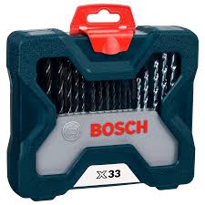 JOGO DE BROCAS E PONTAS MISTO BOSCH 33 PEÇAS