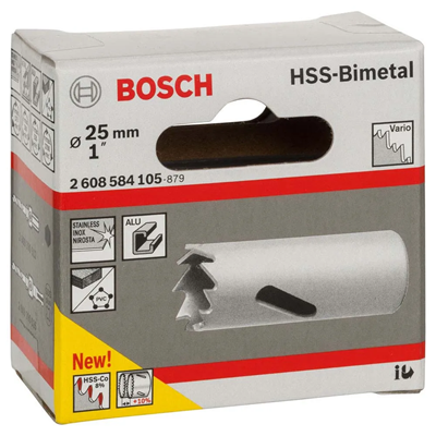 SERRA DE COPO BIMETALICA BOSCH HSS 19MM