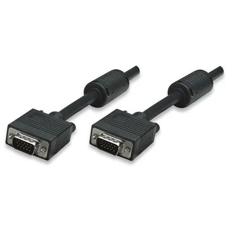 CABO MONITOR SVGA HD15 M/M 3MT PRETO MANHATTAN