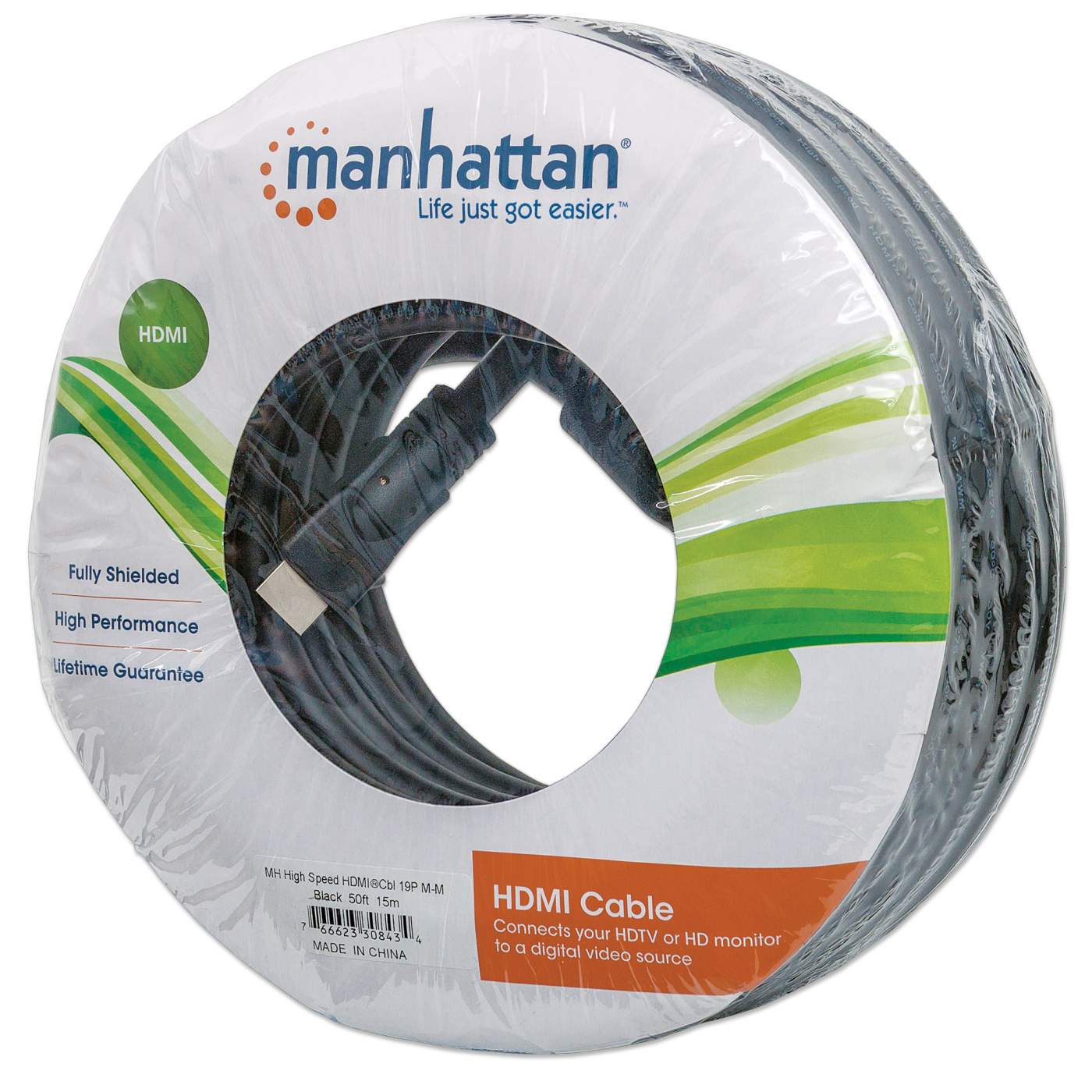 CABO HDMI 15MT M/M PRETO MANHATTAN
