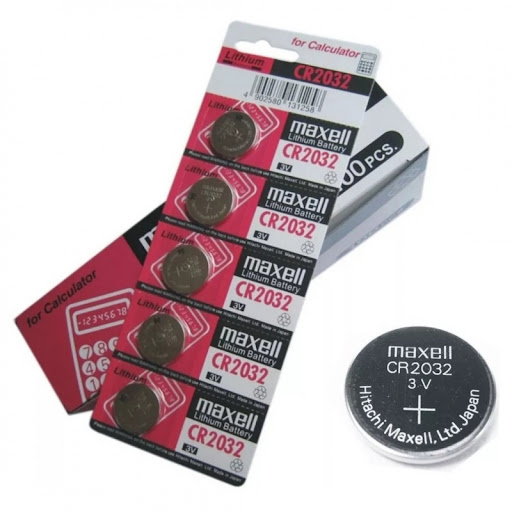 PILHA MOEDA MAXELL CR2032 1UN 3V