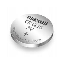 PILHA MOEDA MAXELL CR1216 1UN 3V