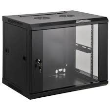 ARMÁRIO 09U 600X450 INT 19 AÇO PRETO