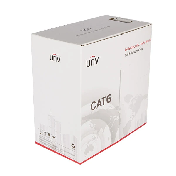 BOBINE DE CABO UNIVIEW UTP CAT.6 CCA 305MT