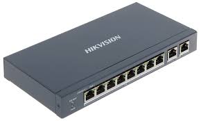 SWITCH HIKVISION 08 PORTAS POE