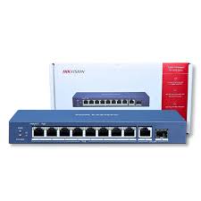 SWITCH HIKVISION 08 CANAIS POE D-E