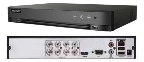 DVR HIKVISION 08 CANAIS PRETO M1/T