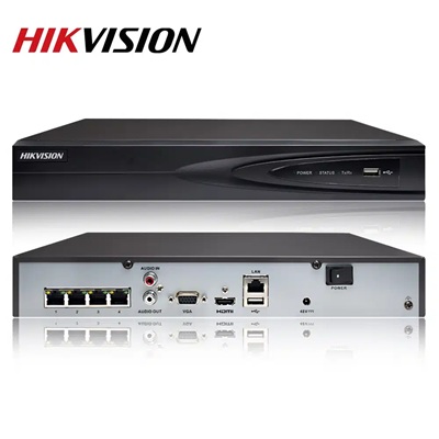 NVR HIKVISION 04 CANAIS POE