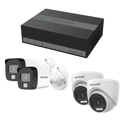 KIT DE 4 CAMERAS ANALOGICAS COLOR VU