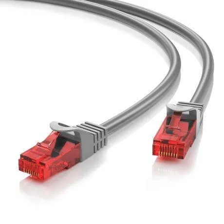 CABO DE REDE CAT.6 1MT UTP DLINK CINZA