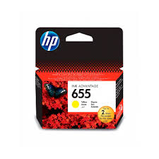 TINTEIRO HP 655 AMARELO