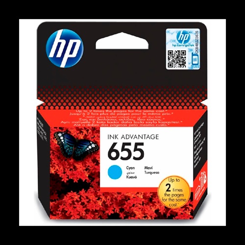TINTEIRO HP 655 AZUL