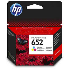 TINTEIRO HP-652 TRICOLOR