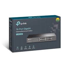 SWITCH TP-LINK 16 PORTAS DESKTOP 10X100X1000