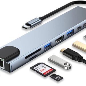 ADAPTADOR MULTIFUNCIONAL 8 PORTAS