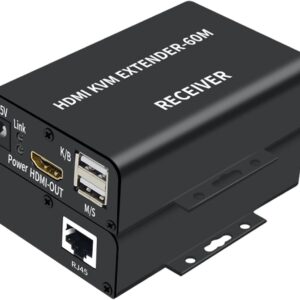 ADAPTADOR EXTENDER 60M KVM WITH AUDIO